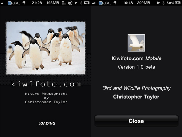 Kiwifoto iPhone App
