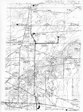 Lek Map from BLM