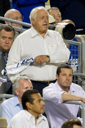 Tommy Lasorda Yelling