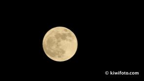 Supermoon Transit Video